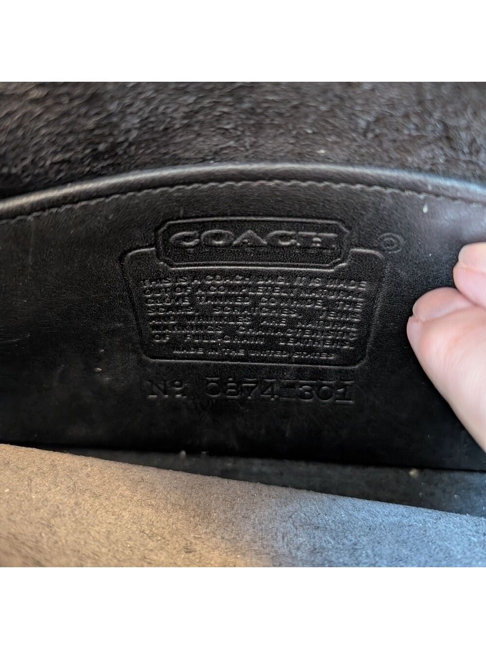 Coach Vintage Ritchie Bag Sold In Outlet In VGUC - Picture 2 of 16
